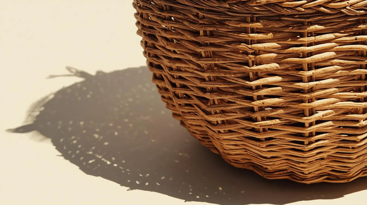 Osier en décoration : Le grand retour d’une matière authentique et intemporelle Pièce Unique
